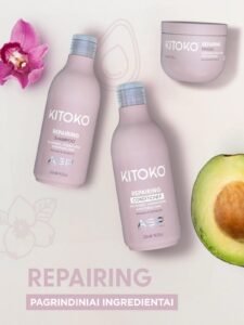 KITOKO Repairing plaukų priežiūros priemonės su avokadu