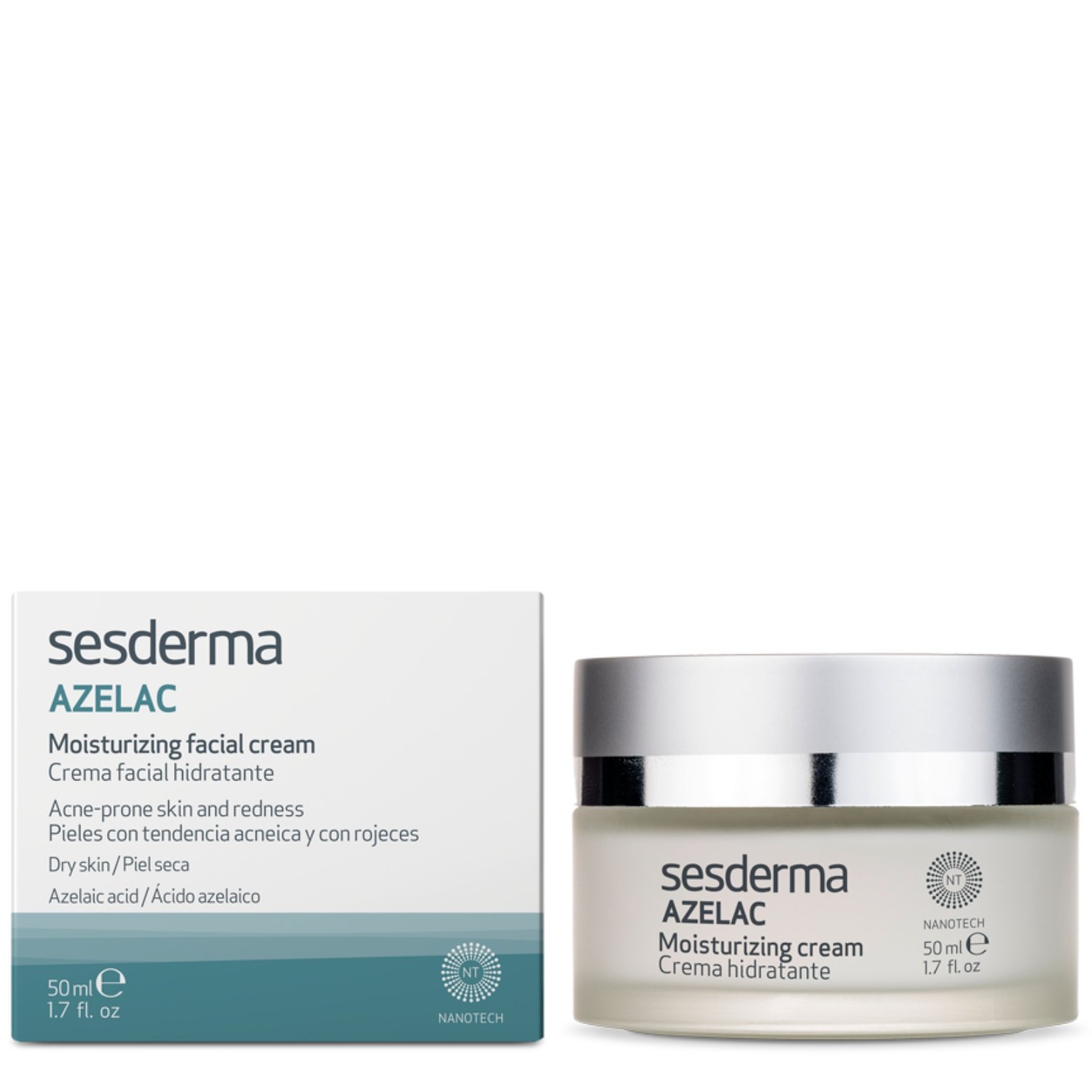 xr:d:DAFATkAzBDA:3914,j:4615468751578953987,t:23100508 SESDERMA AZELAC DRĖKINAMASIS VEIDO KREMAS, 50 ML - Image 1