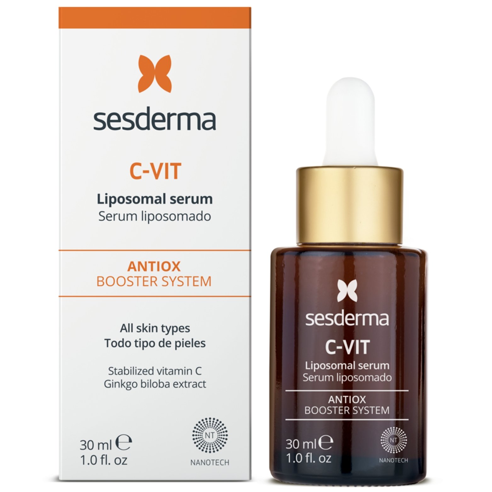 xr:d:DAFATkAzBDA:3309,j:8704730435170638464,t:23073114 SESDERMA C-VIT LIPOSOMINIS SERUMAS, 30 ML - Image 1