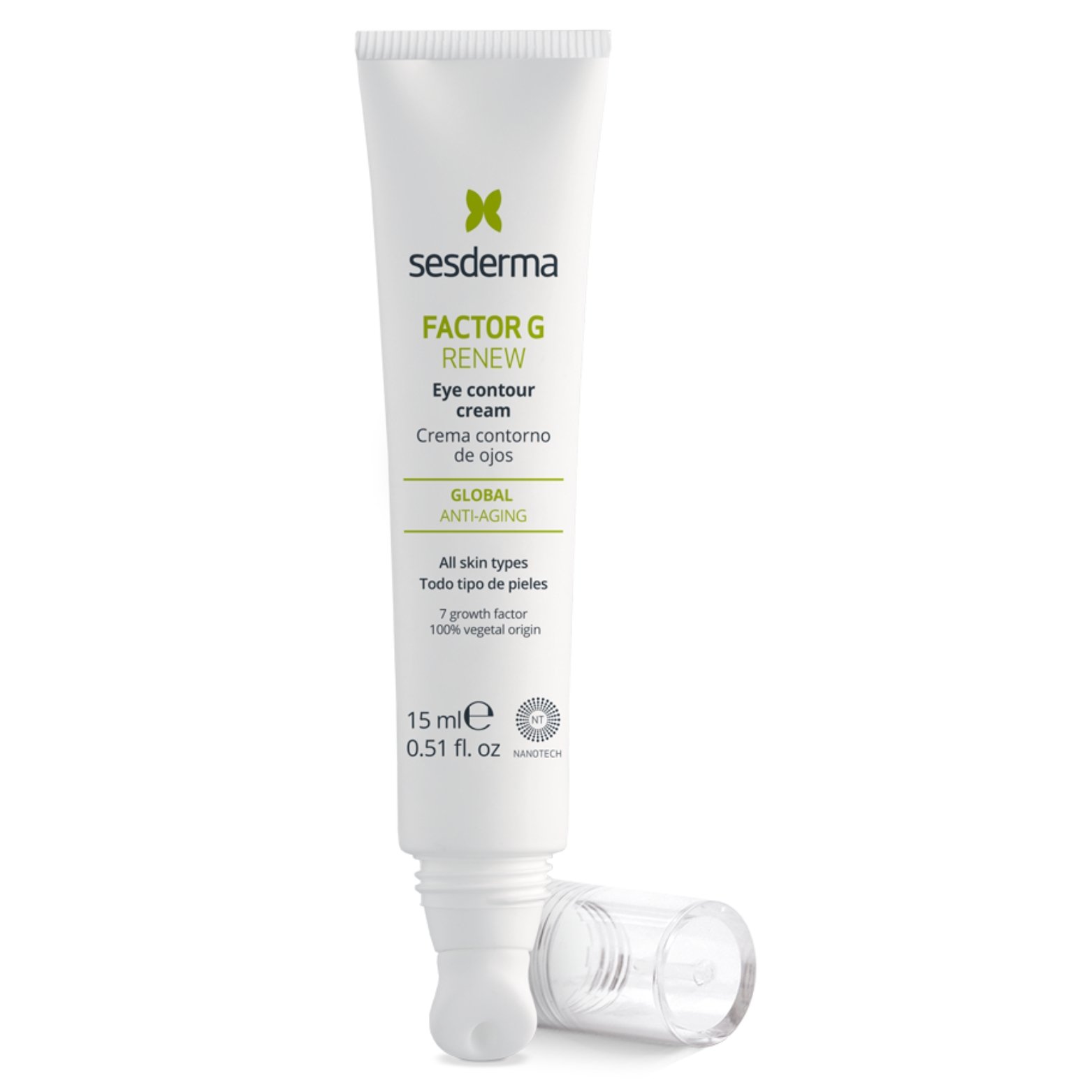 sesderma-factor-g-renew-eye-contour-cream-15ml.jpg SESDERMA FACTOR G RENEW PAAKIŲ KONTŪRO KREMAS, 15ml - Image 1
