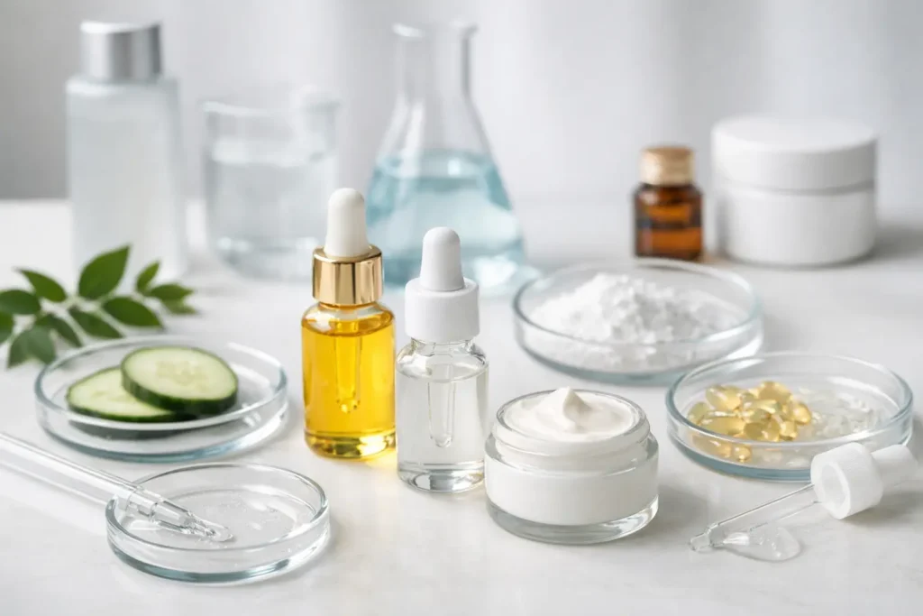 Aktyvių ingredientų derinimo gidas odai