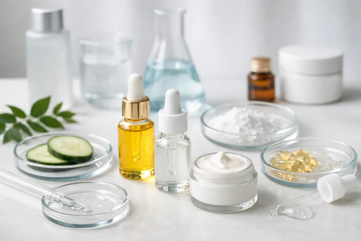 Aktyvių ingredientų derinimo gidas odai